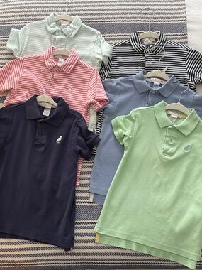 6 pcs Beaufort Bonnet Co Polo Shirts (4T)
